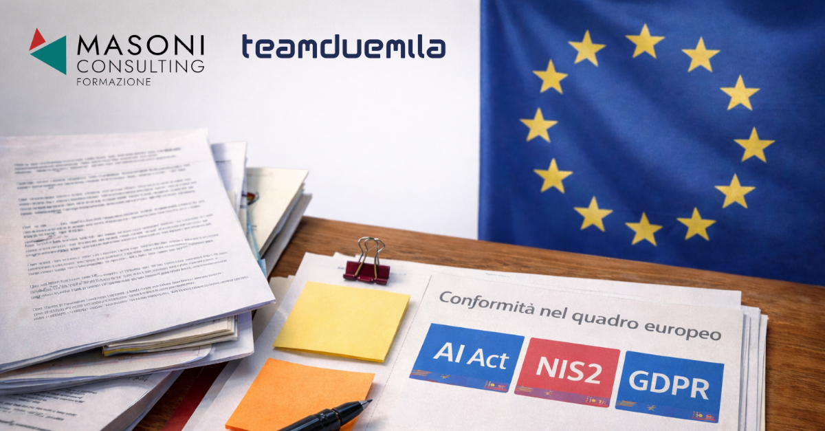 Compliance e governance nel quadro europeo: AI Act, NIS2, GDPR | Webinar Gratuito
